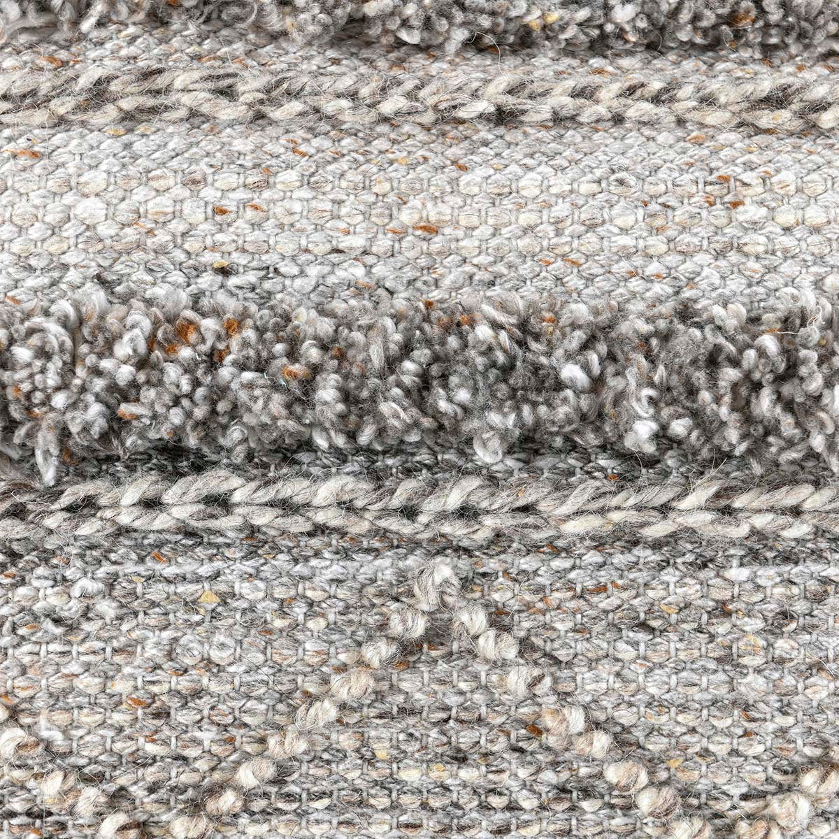 Performance Fallon Pouf - Gray Multi