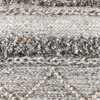 Performance Fallon Pouf - Gray Multi