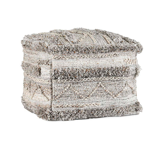 Performance Fallon Pouf - Gray Multi