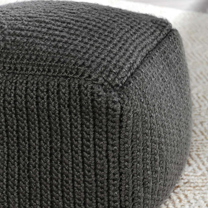 Performance Prism Pouf - Dark Gray