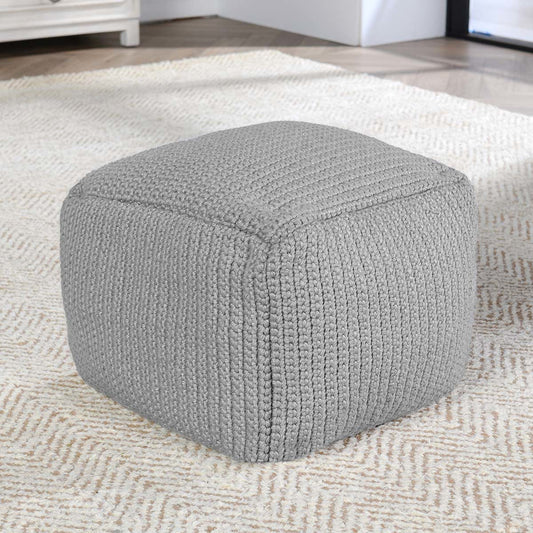 Performance Prism Pouf - Gray