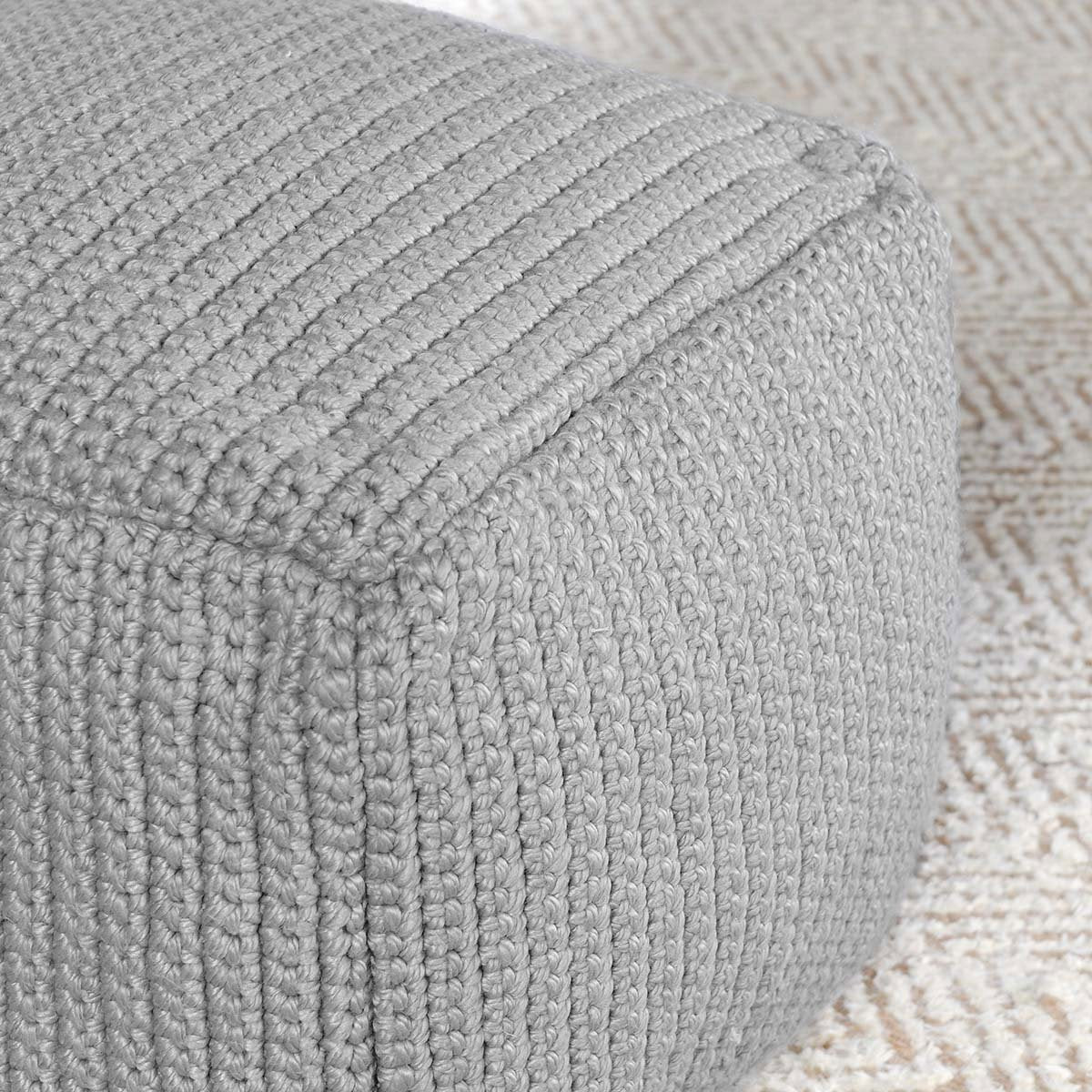 Performance Prism Pouf - Gray