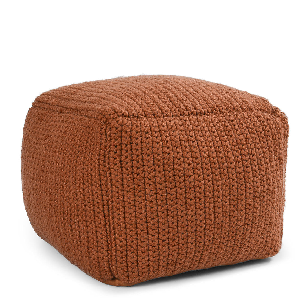 Performance Prism Pouf - Terracotta