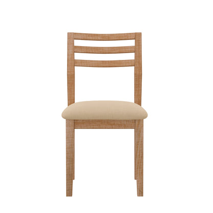 Aiden Side Chairs (Set of 2), Natural Weathered