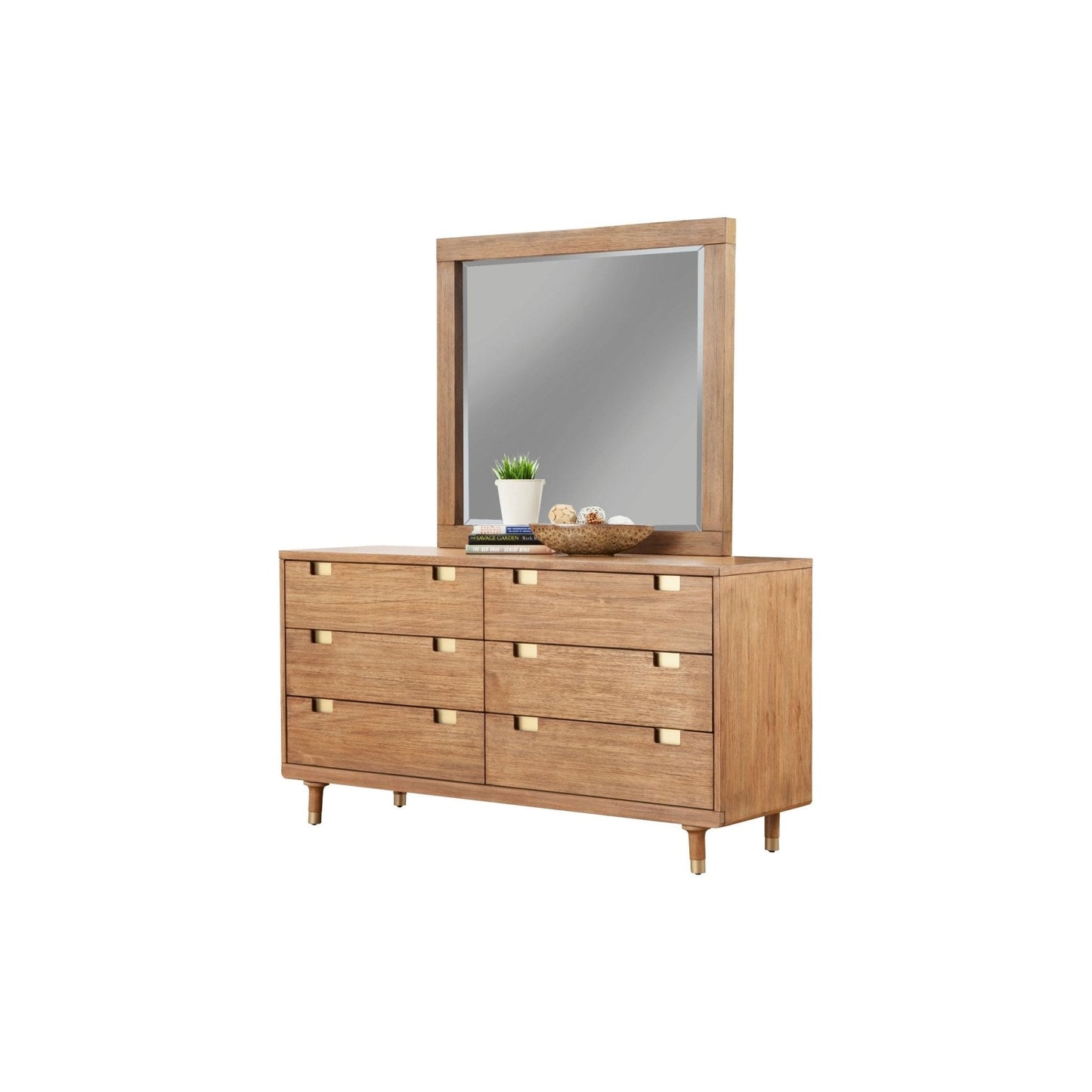Easton Dresser & Mirror, Sand