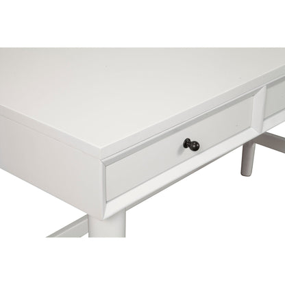 Flynn Large Desk, White